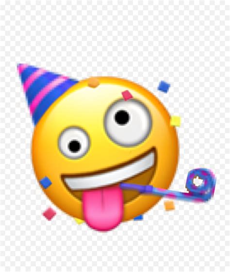 Emoji Party Celebrate Sticker By Peppercoke Iphone Emoji Png