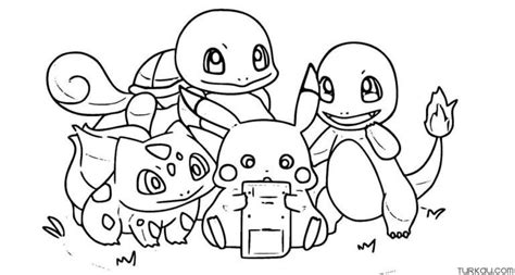 Pikachu Coloring Pages Turkau