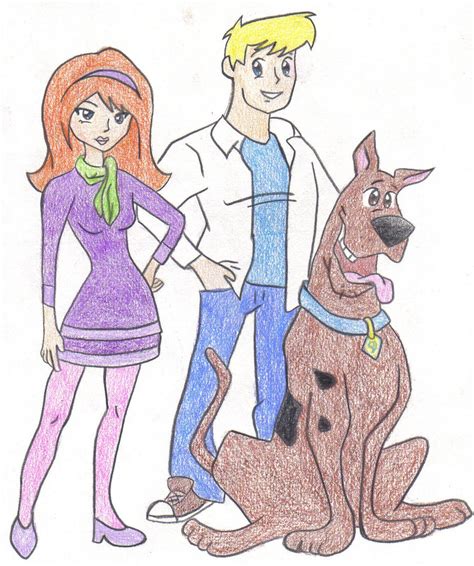 Daphne Fred And Scooby By Ccootttt On Deviantart