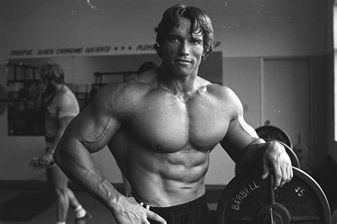 Arnold Schwarzenegger Young Gym Poster Uncle Poster
