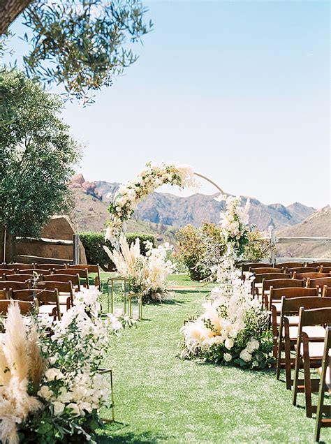 Timeless Wedding With A Modern Garden Details At Cielo Farms In Malibu