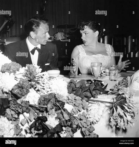 From Left Frank Sinatra Judy Garland At Garlands Testimonial Dinner