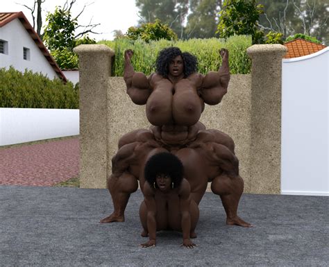 Rule 34 1futa 1girls 3d Afro Barefoot Bent Over Big Ass Big Breasts