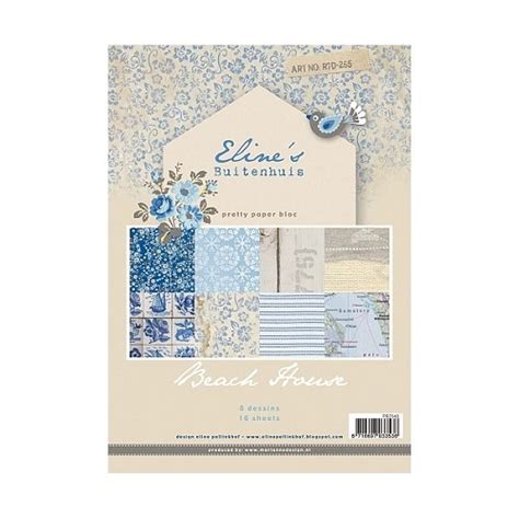 Marianne Design Paperpack Pretty Papers Eline S Beach House