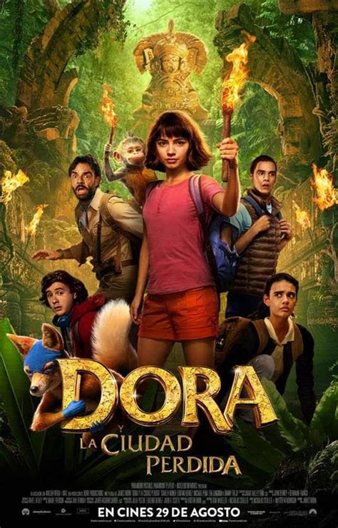 Dora Y La Ciudad Perdida Así Lucen Botas Y Zorro En El Nuevo