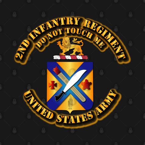 Coa 2nd Infantry Regiment 2nd Infantry Regiment T Shirt Teepublic