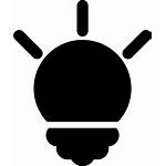 Creative Shape Icon Lightbulb Symbol Svg Onlinewebfonts