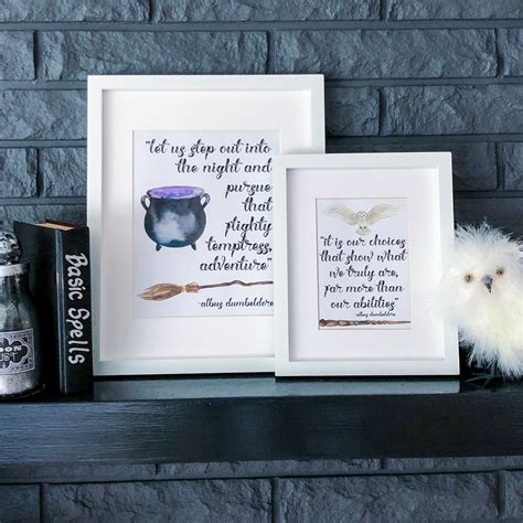 Free Printable Famous Harry Potter Quote Series | The ... Just 500 copies of harry potter and the philosophers stone were printed, but it was the beginning of a worldwide phenomenon that would fascinate both children and adults for.