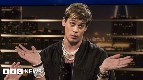Milo Yiannopoulos Quits Breitbart News Bbc News