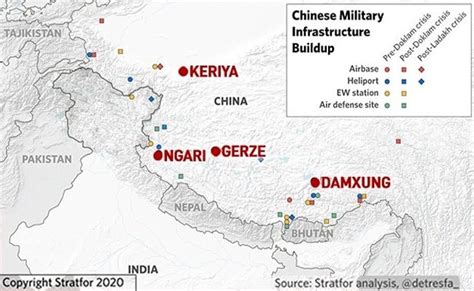 India China News In 3 Years China Doubled Its Air Bases Air Defences