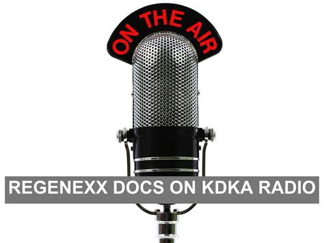 Docs on KDKA: Research Regenerative Options | Regenexx® Pittsburgh