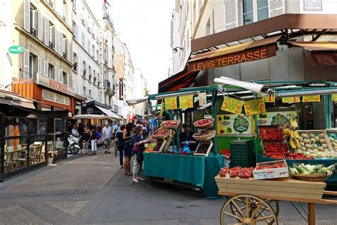 Cute Market Place Just Downstairs Of The Flat Paris Street Paris