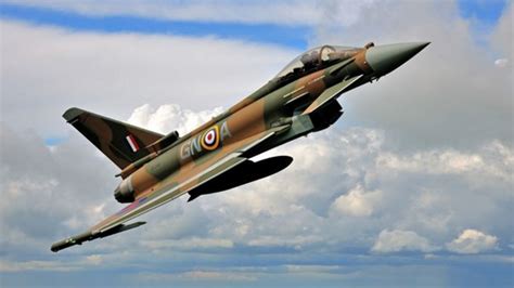 Commemorative Battle Of Britain Eurofighter Typhoon Unveiled Bbc News