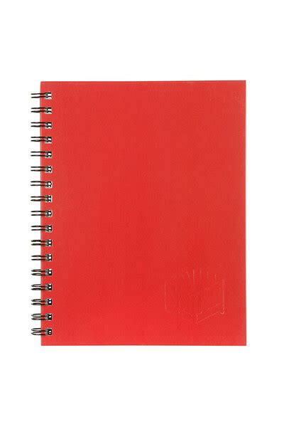 Spirax 511 Hard Cover Notebook A5 200 Page Red Each