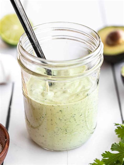 Creamy Avocado Dressing Great For Dipping Budget Bytes