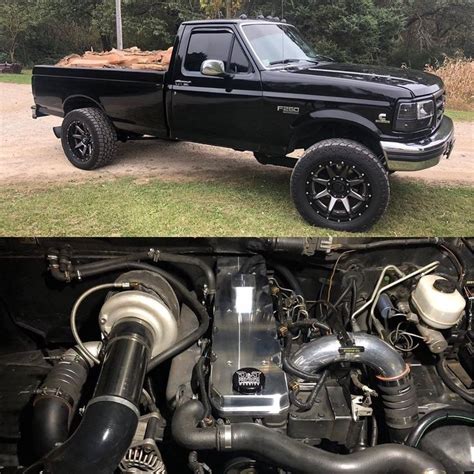 Cummins Swapped Obs Ford Truck Source Link Diesel F250 Ford Fummins