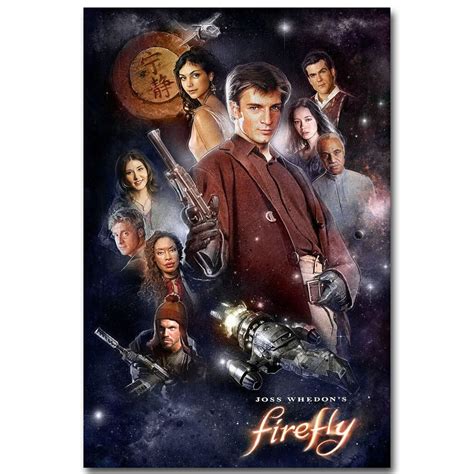 Firefly Classic Tv Series Art Poster Print Home Decor Wall Art Print