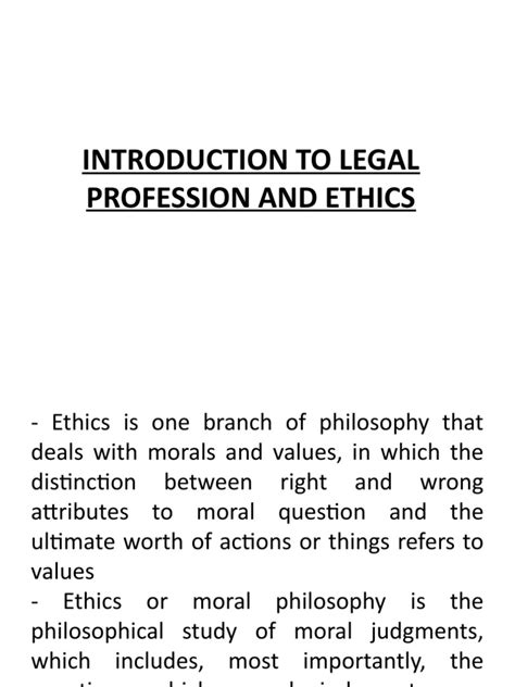 Introduction To Legal Profession And Ethics Pdf Utilitarianism