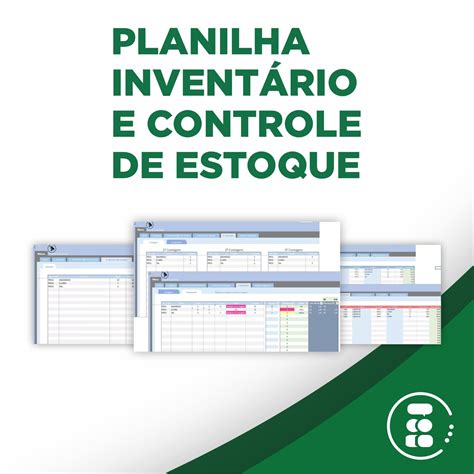 Planilha Inventário E Controle De Estoque Excel Planilhas Excel