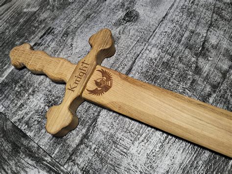 Toy Wooden Sword Toys For Boys Sword For Kids Toy Knights Etsy