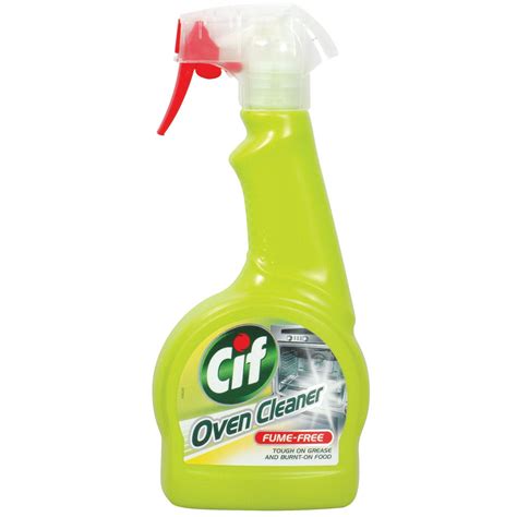 Cif Oven Spray Cleaner Bottle 500 Ml Departments Diy At Bandq