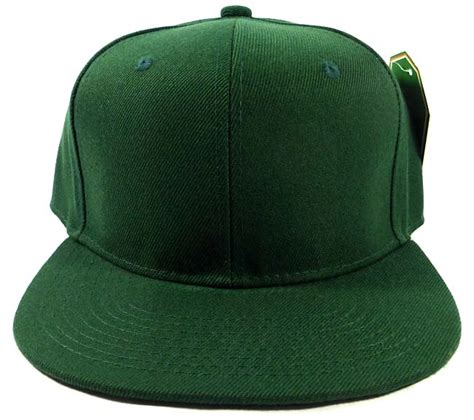 Besides good quality brands, you'll also find plenty of discounts when you shop for blank hat during big sales. Wholesale Blank Snapback Hats Caps - Hunter Green