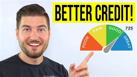 How To Improve Your Credit Score 6 Steps Youtube