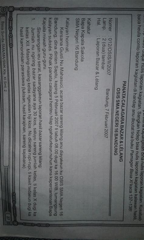 Maybe you would like to learn more about one of these? Contoh Warta Bahasa Sunda Longsor - Usum hujan taun ieu ...