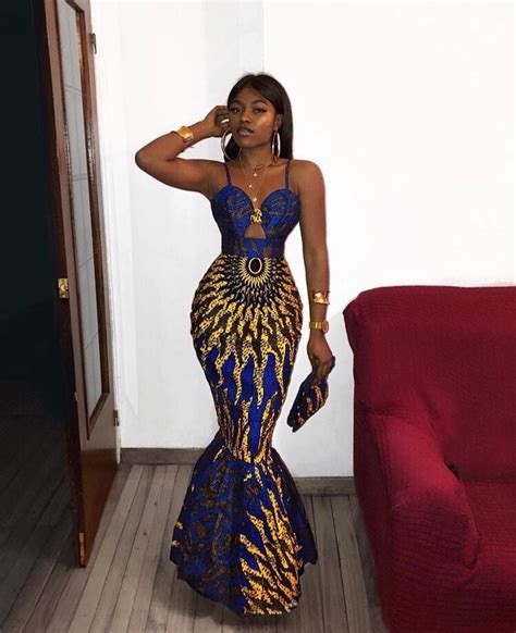 Pin By 👑blueph🔥re On Beyond Her⏳frame African Party Dresses African Prom Dresses African