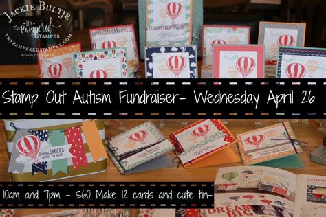 Fundraiser For Autism Using Carried Away Designer Series Paper And The