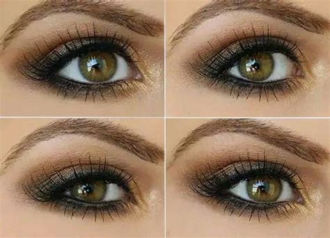 Brown And Golden Eyeshadow To Enhance Hazel Eyes Almay I Color