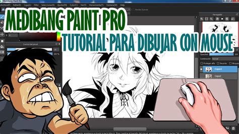 Cómo Dibujar Con Mouse En Medibang Paint Pro Por Shukeiart Youtube
