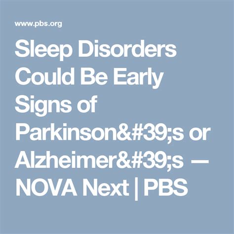 Parkinsons And Sleep Problems Parkinsons Info Club