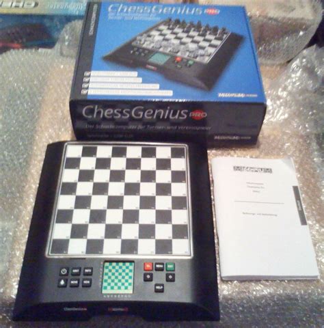 Millennium Chess Genius Pro Shown With Box And Manual Flickr