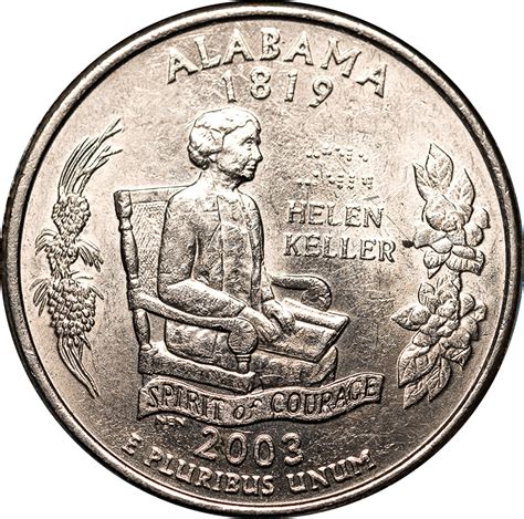 2003 D Alabama State Quarter Value