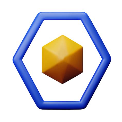 Hexagon 3d Rendering Icon Illustration 28567964 Png