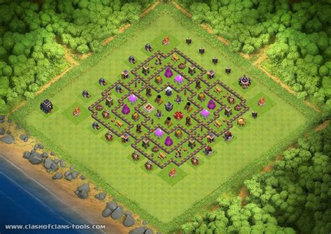 Well, being a clash of clans player, i would say, a good farming base produces a lot of stuff while a good war base will be useful when you are trying to defend or attack. Best Th9 Farming Base - TH9 Farming Base by Mehdi1994 ...