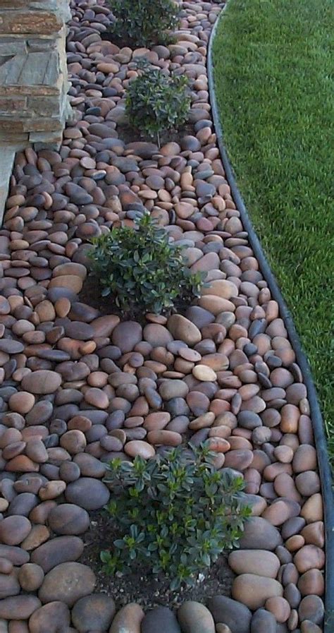 37 Creative Front Yard Ideas With Rock Makeover To Try Right Now Rock