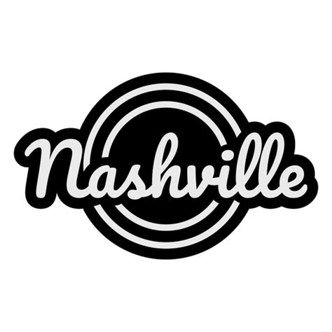 Logotipos De Nashville Editáveis Design