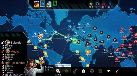 The board game will run on devices using android version 4.0.3 or higher with 1gb of ram. Pandemic: The Board Game on Steam