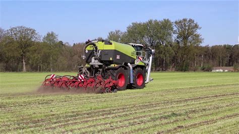 Strip Till Mit Einem Claas Xerion 4000 YouTube