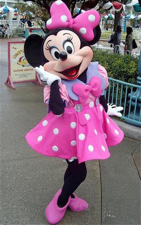 Lovely Minnie Mouse In Dress Mouse Mascot Costumes Halloween Christmas