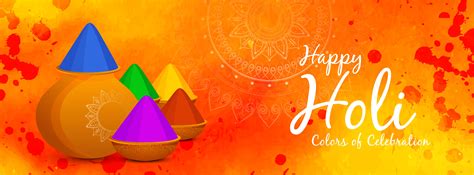 Holi Banner Vector Art Icons And Graphics For Free Download