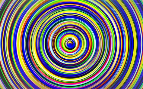Colorful Circles Pattern Hd Wallpapers Wallpaper Cave