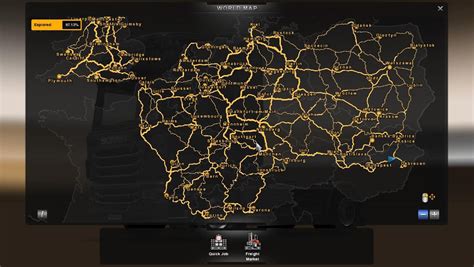 Карта American Truck Simulator со всеми длс 93 фото