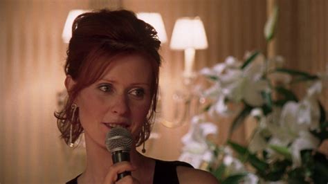 Shure Microphone Held By Cynthia Nixon As Miranda Hobbes In Sex And The