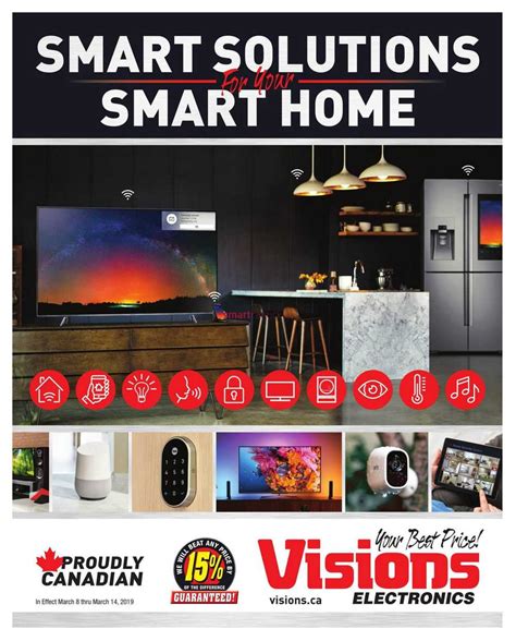 Visions Electronics Smart Home Solutions Flyer March 8 To 14