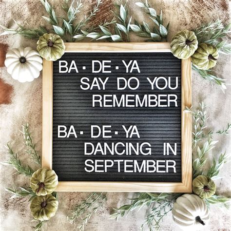 Message Board For September Dancing In September Instagram Do You