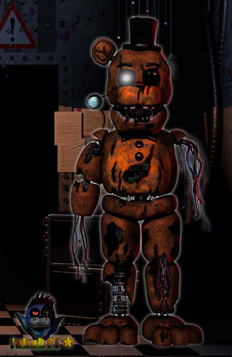 Edit Abomination Withered Freddy Remastered By Jakub42042 Funtime On