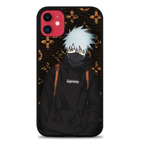 Kakashi Naruto Supreme X00248 Iphone 11 Case In 2020 Kawaii Phone Case Phone Cases Samsung